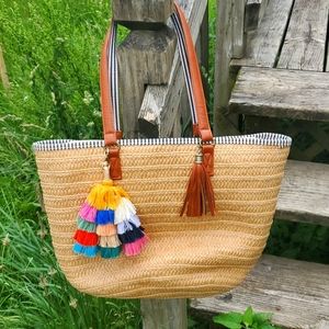 Straw Tote